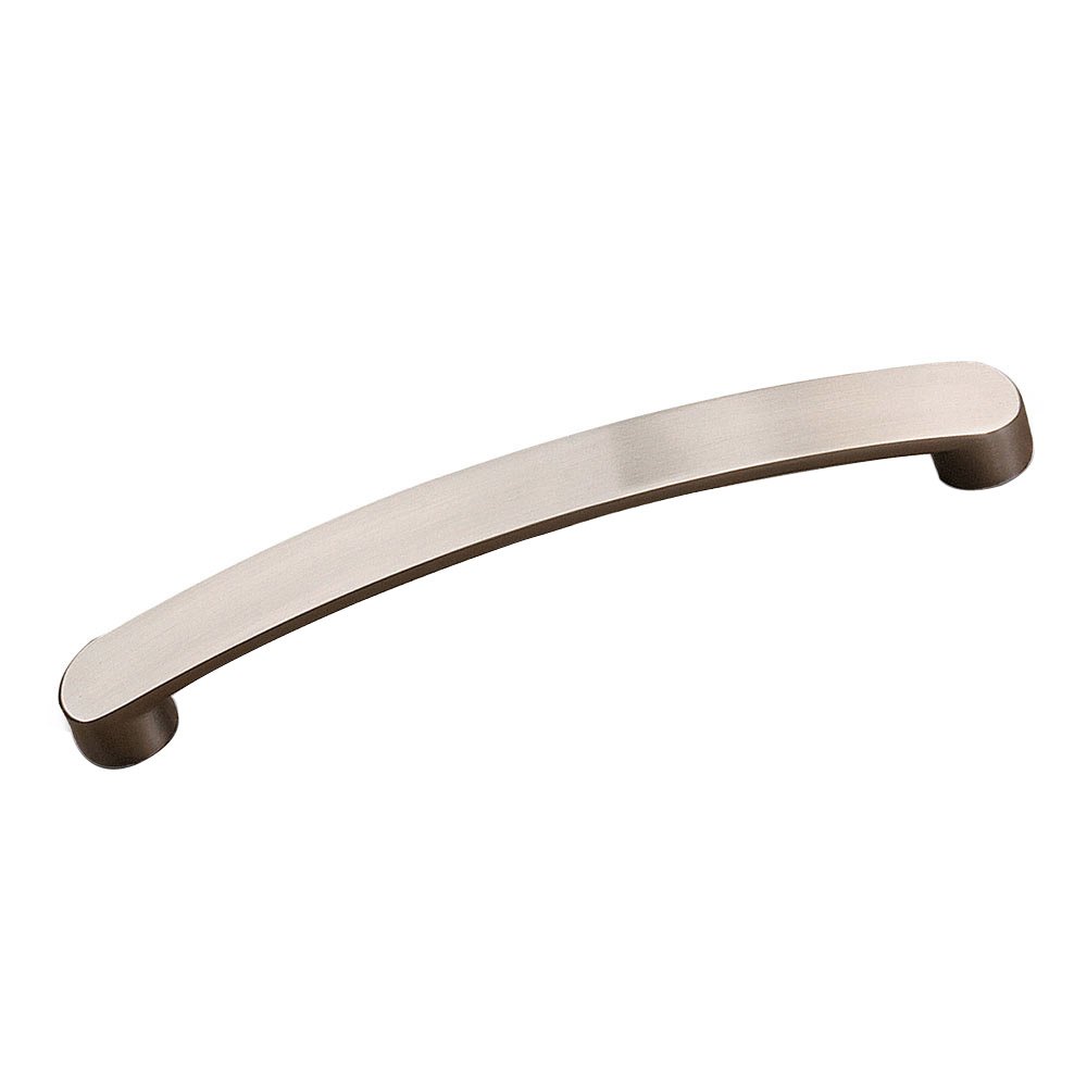 6 1/4" Centers Plain Pull in Brushed Nickel