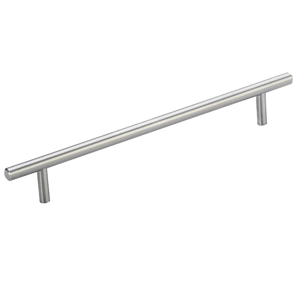 Stainless Steel 7 1/2" Centers European Bar Pull in Stainless Steel