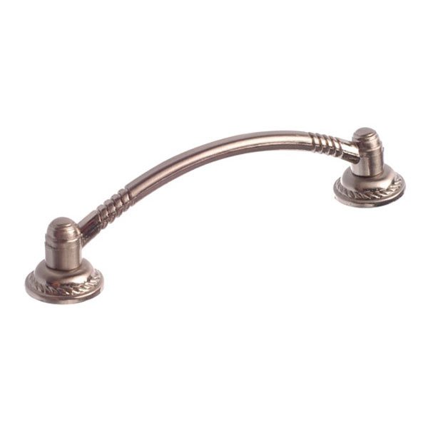 3 3/4" Centers Twisted Rope Handle in Brushed Nickel