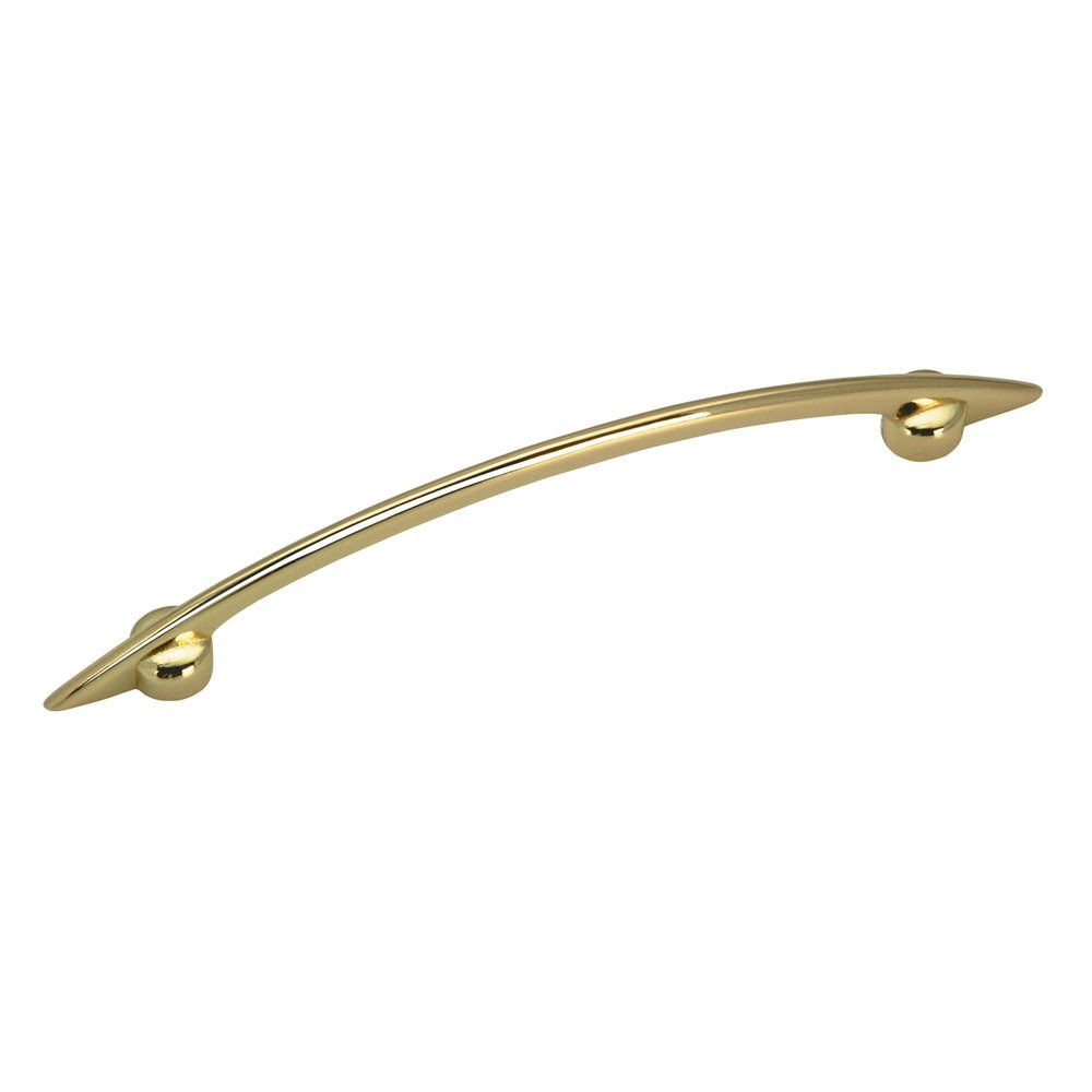 3 3/4" Centers Narrow Bow Pull in Brass