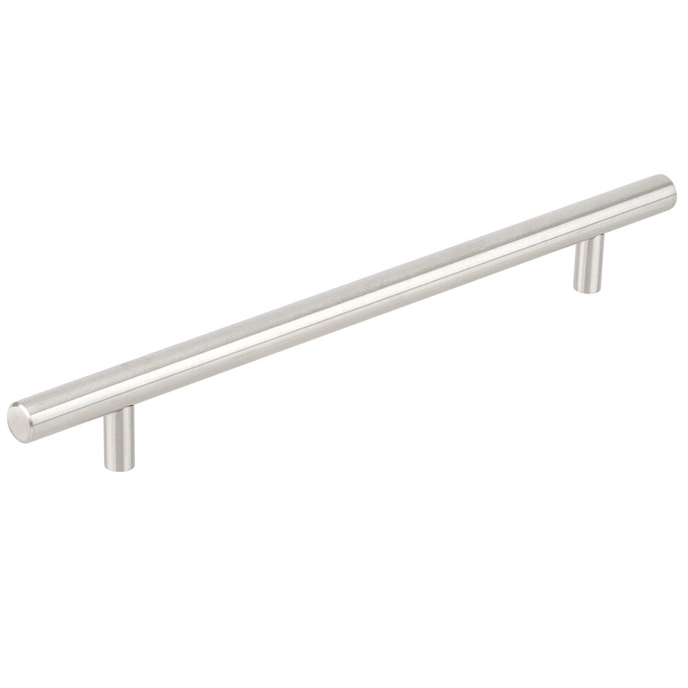 8 5/8" Centers Stainless Steel Pull In Antibacterial Stainless Steel