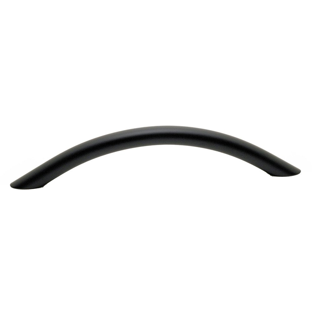 3 3/4" Centers Simplistic Bow Pull in Matte Black