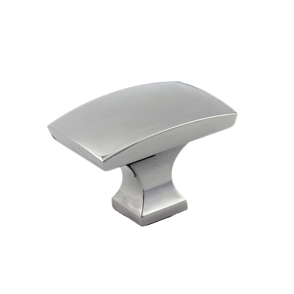 1 3/4" Rectangle Knob In Polished Nickel