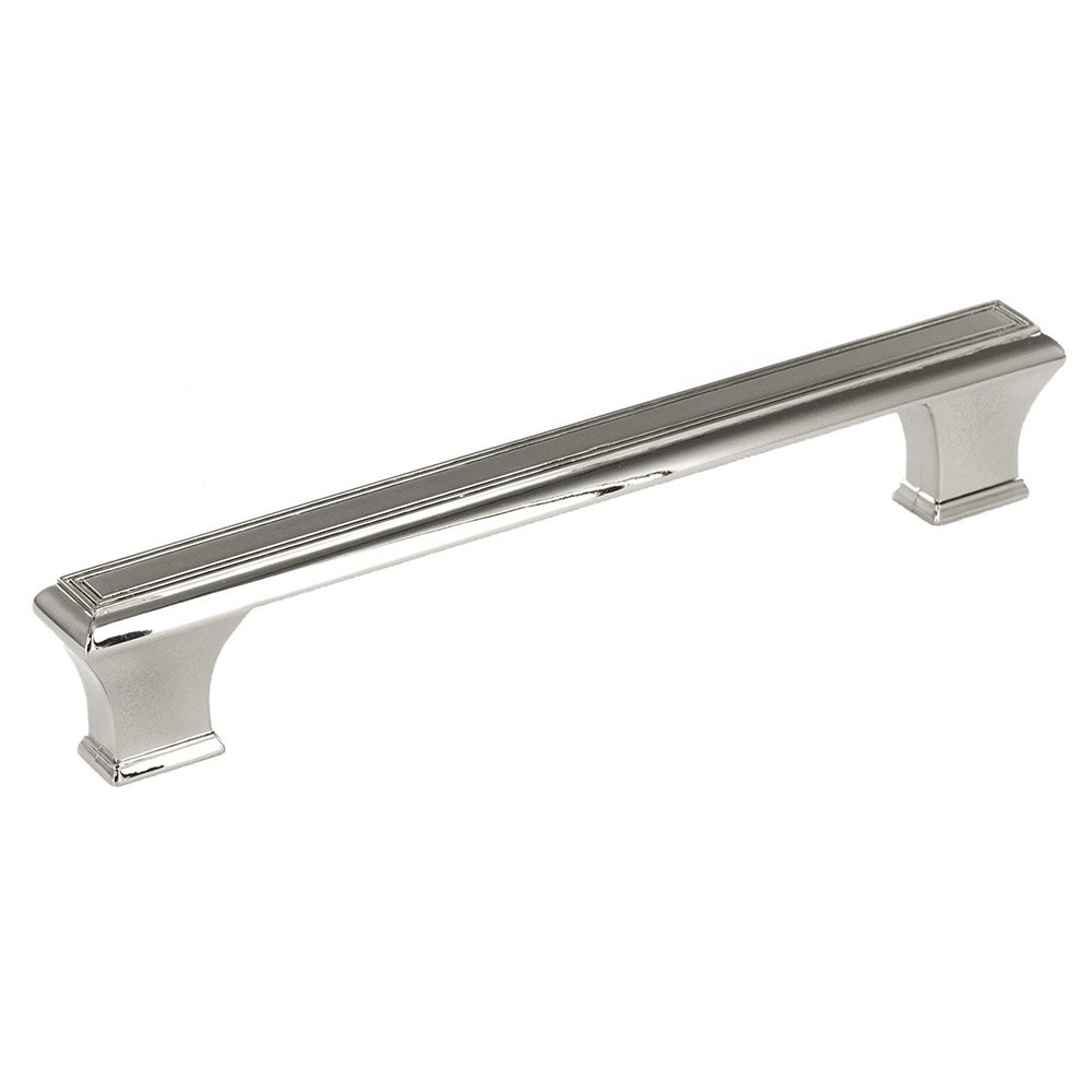 6 5/16" Centers Pull In Polished Nickel