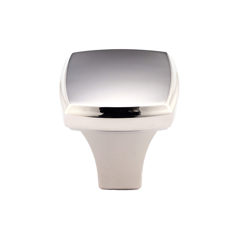 1 1/4" Rectangle Knob In Polished Nickel