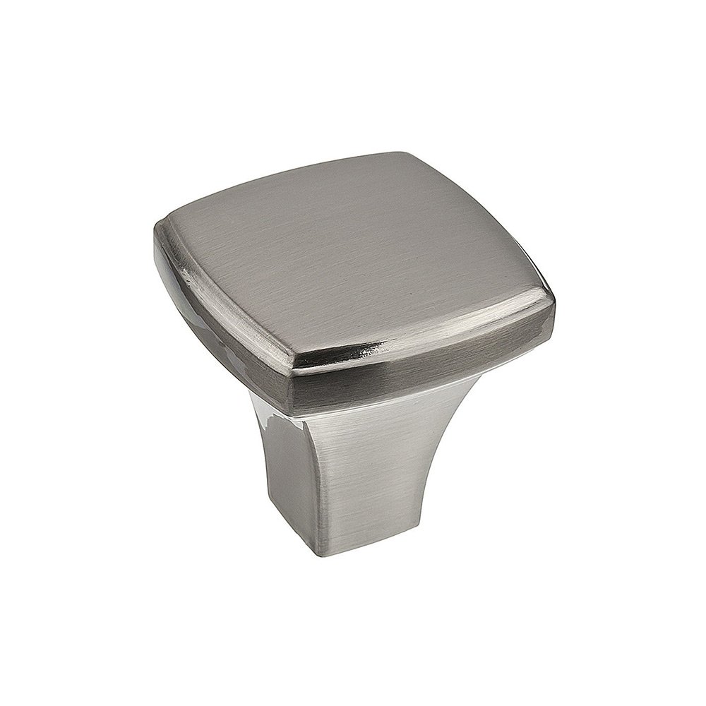 1 1/4" Rectangle Knob In Brushed Nickel