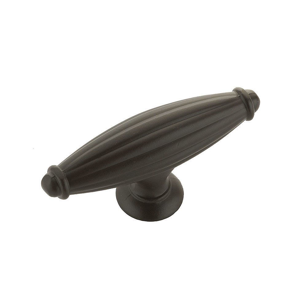 2 9/16" Long Indian Drum T-Knob in Oil Rubbed Bronze
