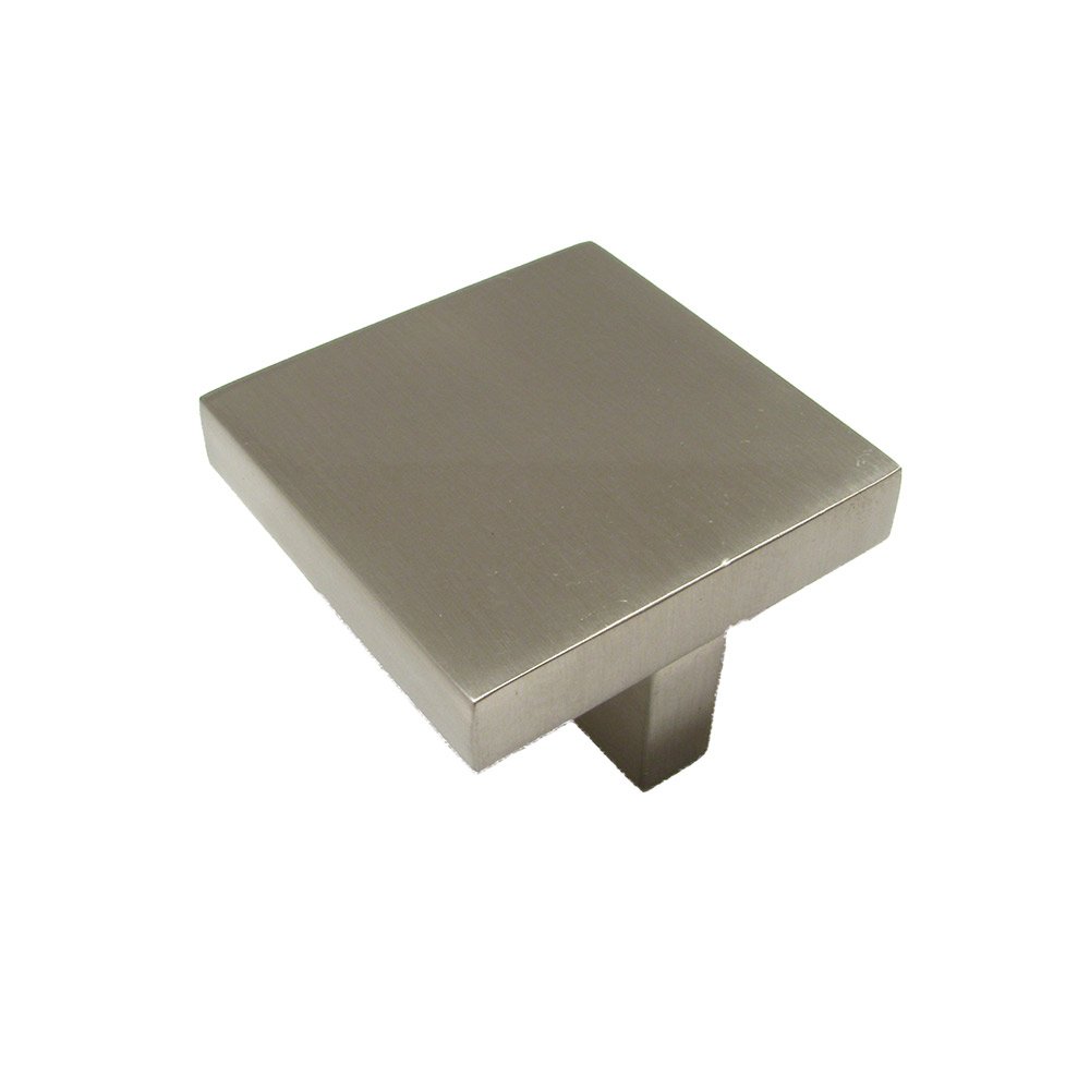 1 1/4" Centers Square Handle in Brushed Nickel