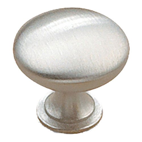 1 3/16" Round Contemporary Knob in Brushed Chrome