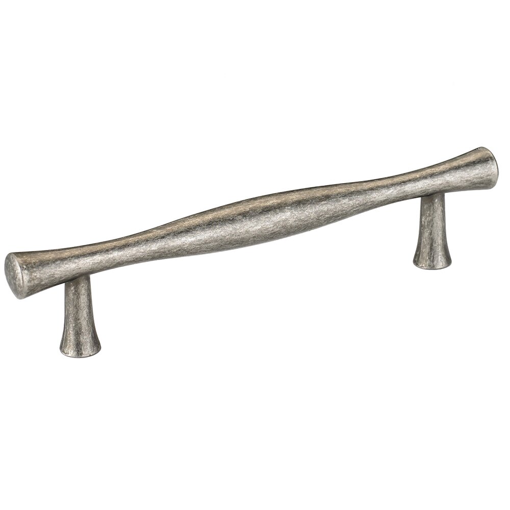 3 3/4" Centers Contoured Handle in Pewter