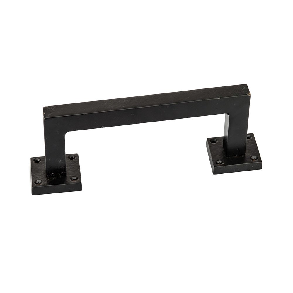 8 11/16" Centers Forged Iron Pull In Matte Black