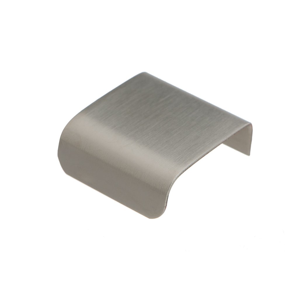 1 5/8" Long Tivoli Edge Pull in Antimicrobial Brushed Nickel