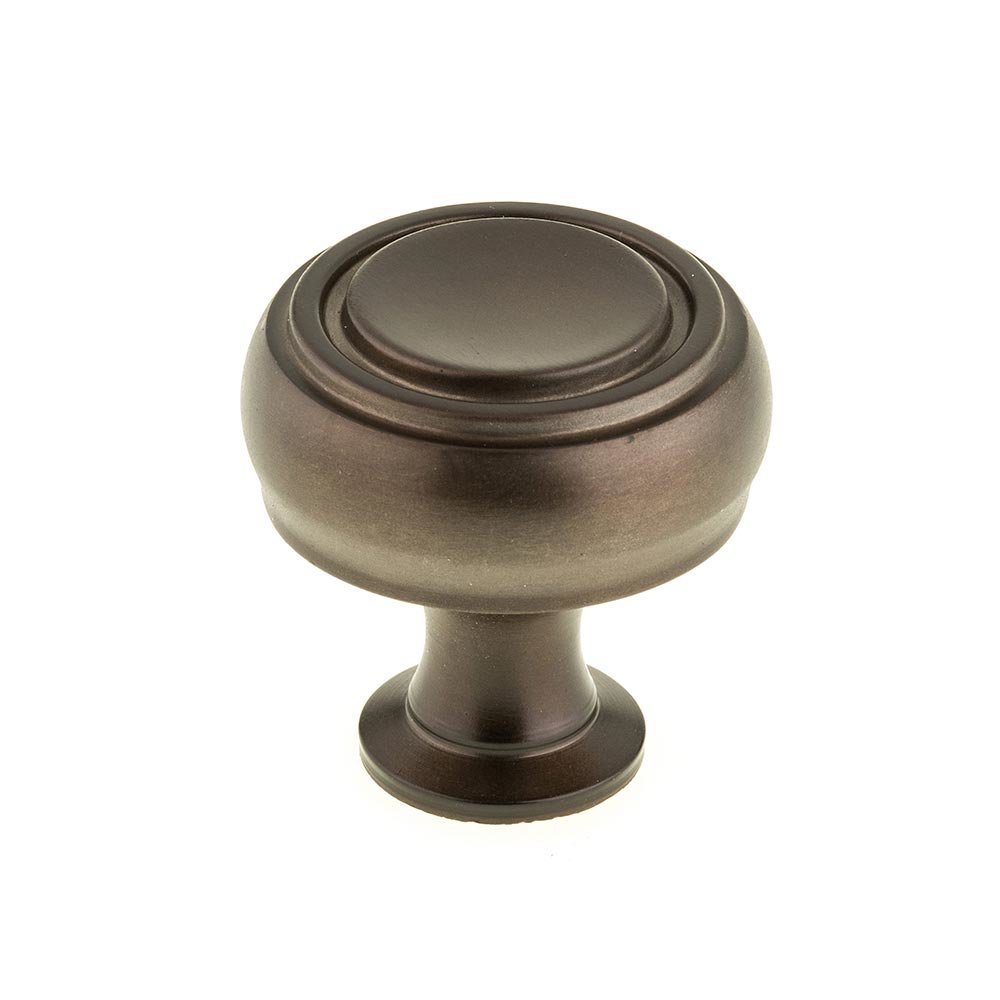 1 5/16" Round Contemporary Knob in Honey Bronze