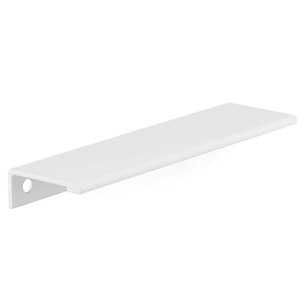 Contemporary Inspiration IV Collection - 5 13/16 Long Lincoln Edge Pull in  White by Richelieu Hardware - BP989812830