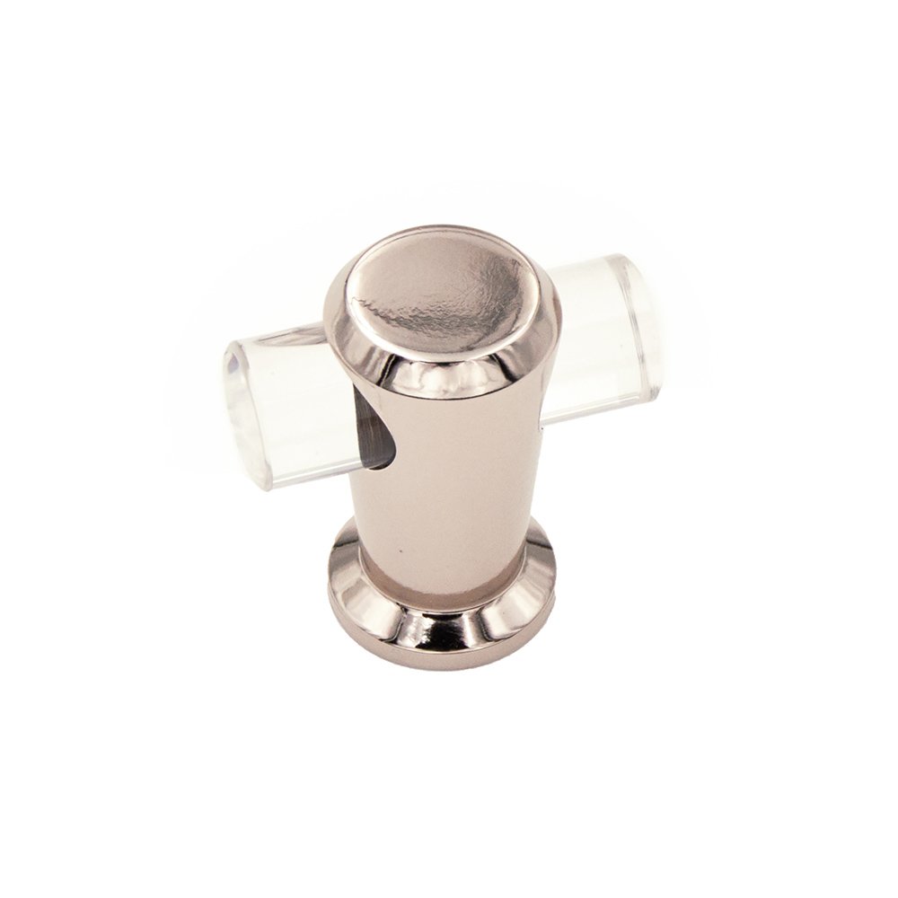 1 3/8" Long Small Radiance Knob in Polished Nickel