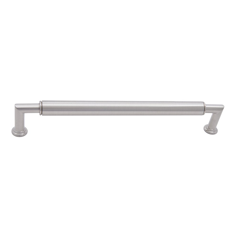 10" Center Cylinder Middle Pull in Satin Nickel