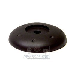 Round Distressed Backplate in Oil Rubbed Bronze