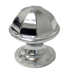 Contoured Dome Knob in Polished Chrome