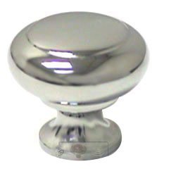 Hollow Two Step Knob in Polished Chrome
