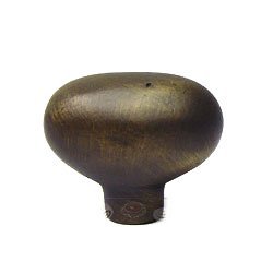 Distressed Heavy Egg Knob in Antique English