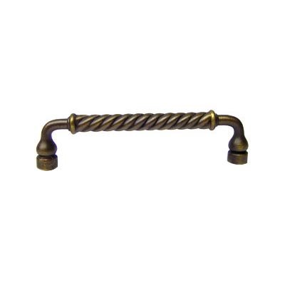 5" Centers Twisted Pull in Antique English