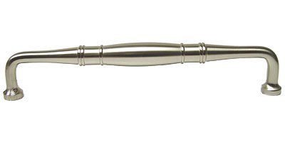 12" (305mm) Centers Barrel Middle Appliance/Oversized Pull in Satin Nickel