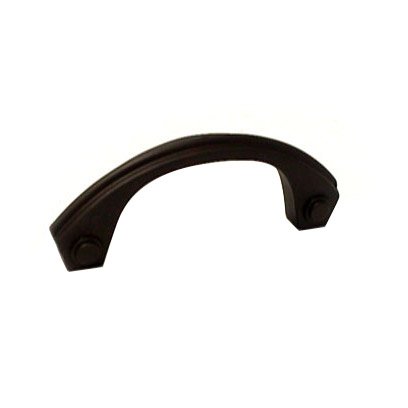 3" Center Plain Bow Pull in Oil Rubbed Bronze