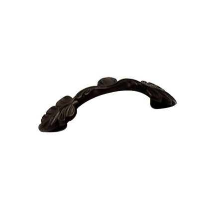 3" Center Two Leaf Pull in Oil Rubbed Bronze