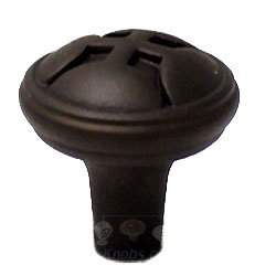 Solid Four Petal Knob in Oil Rubbed Bronze