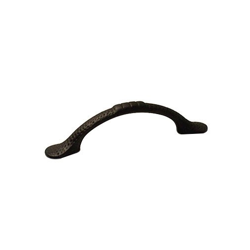 3" Center Slim Bow Pull with Divet Ends in Oil Rubbed Bronze