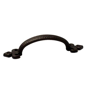 3" Center Indent Bow Pull with Gothic Ends in Oil Rubbed Bronze