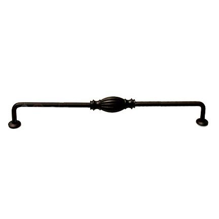 12" Center Indian Drum Pull in Oil Rubbed Bronze