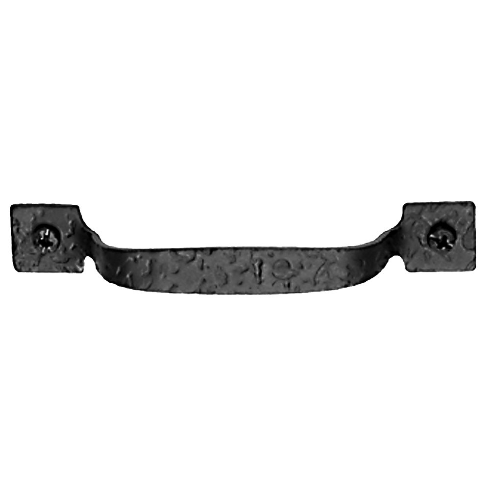 4 13/16" Small Square Front Mount Pull in Black