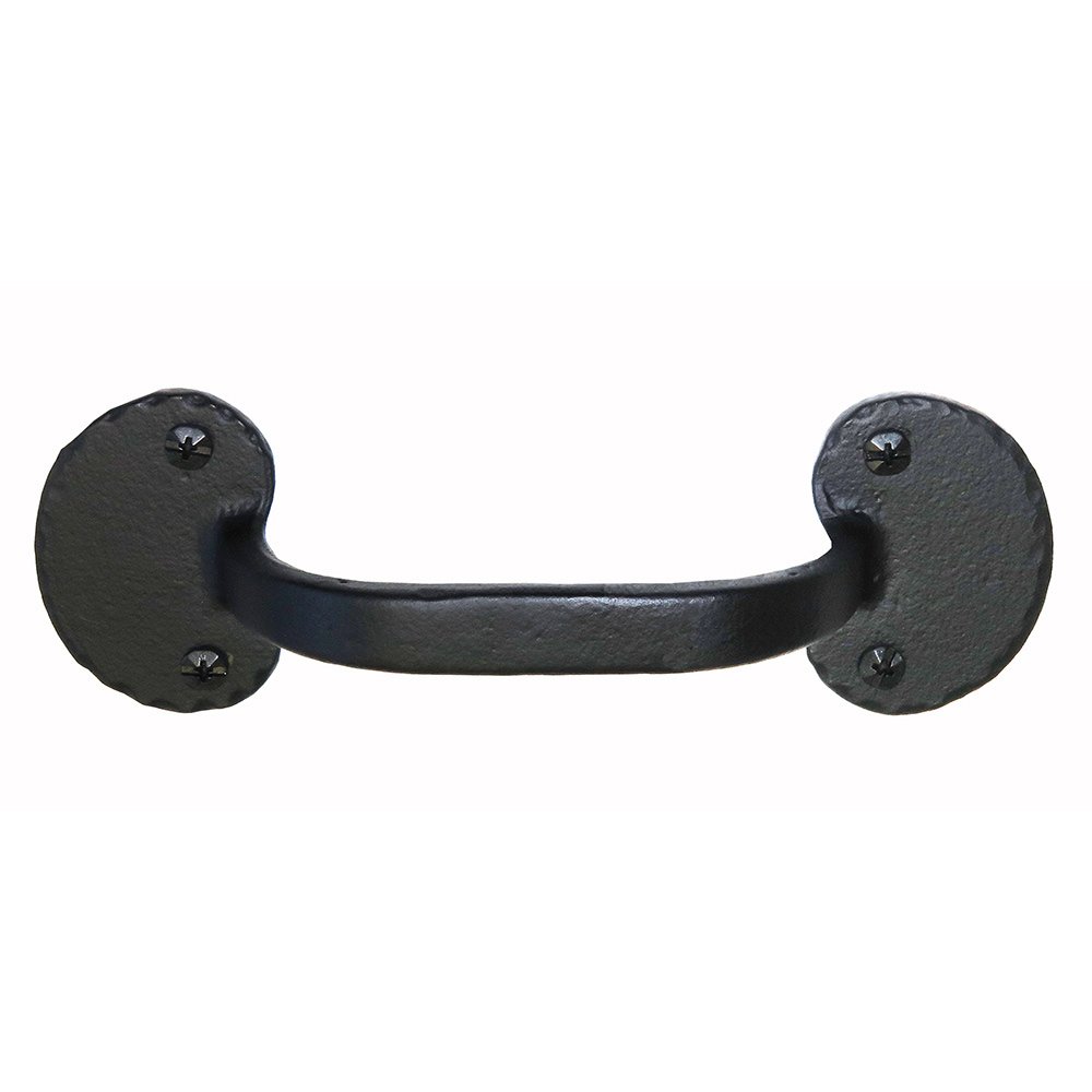 8" Bean Front Mount Pull in Black