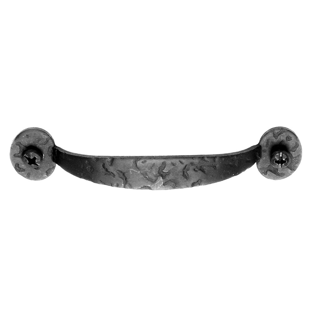 4 1/2" Bean Front Mount Pull in Black