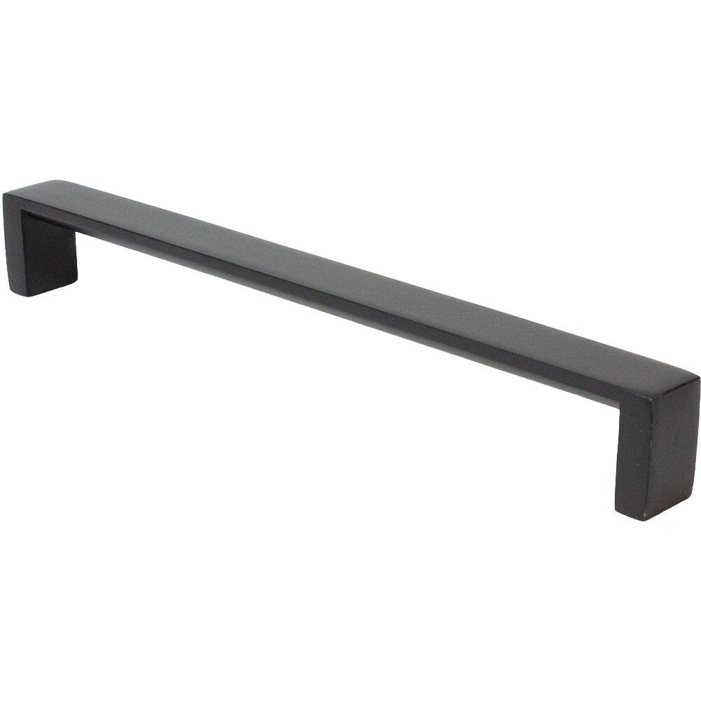 8" Centers Modern Square Pull in Black