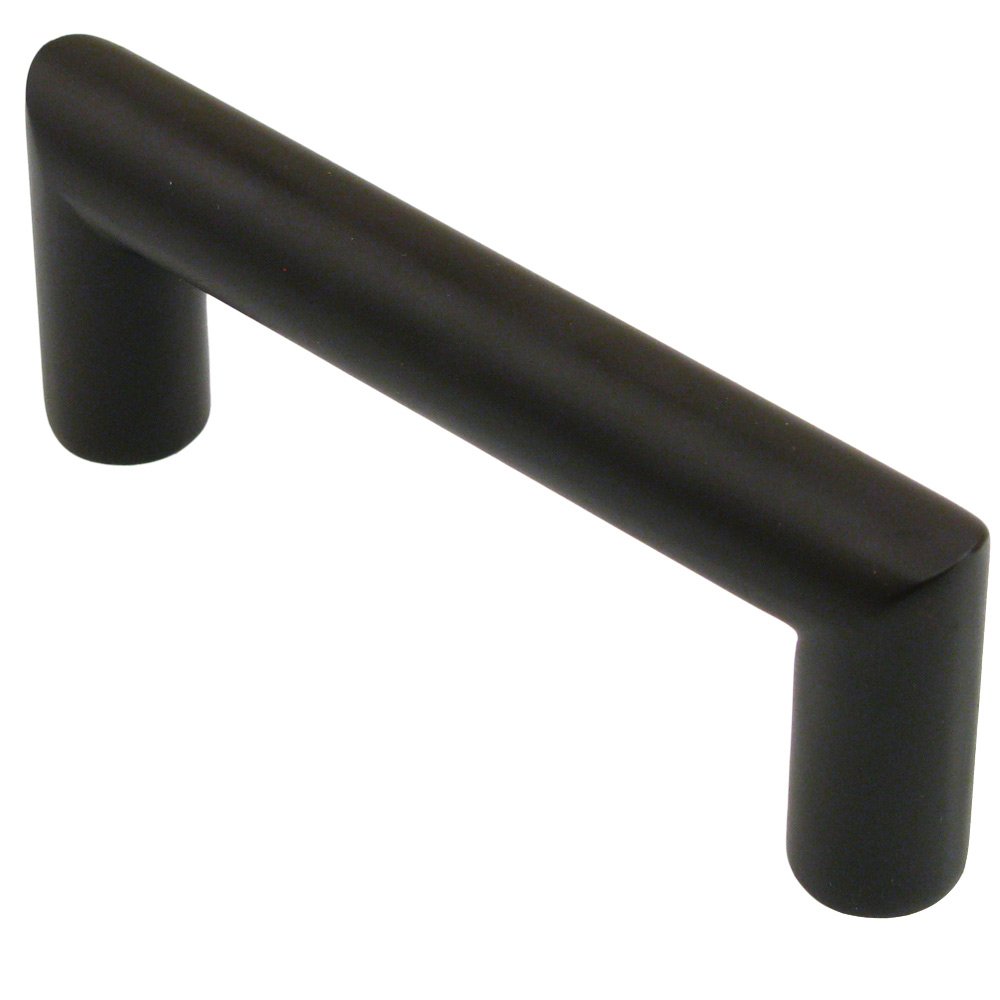 3" Centers Rounded Modern Handle in Oil Rubbed Bronze