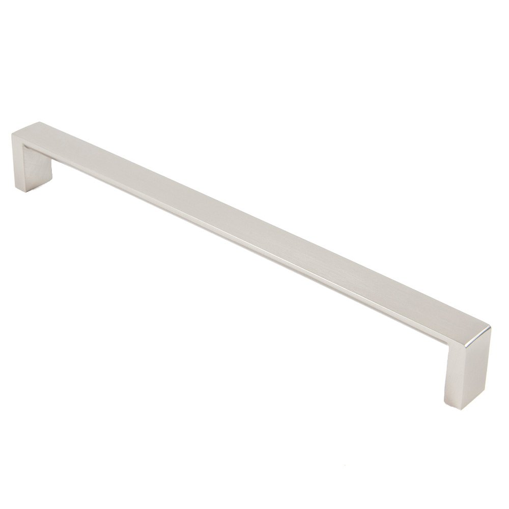 10" Centers Modern Square Pull in Satin Nickel