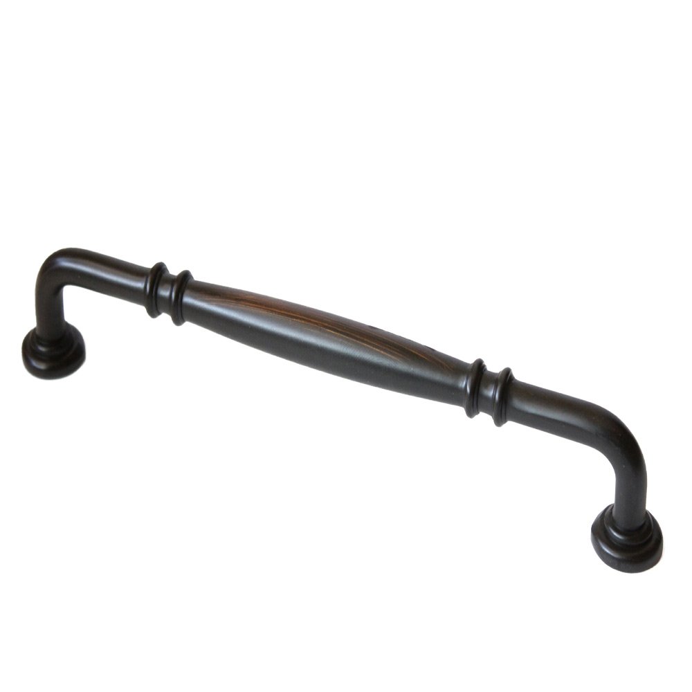 6" Centers Double Knuckle Pull in Oil Rubbed Bronze