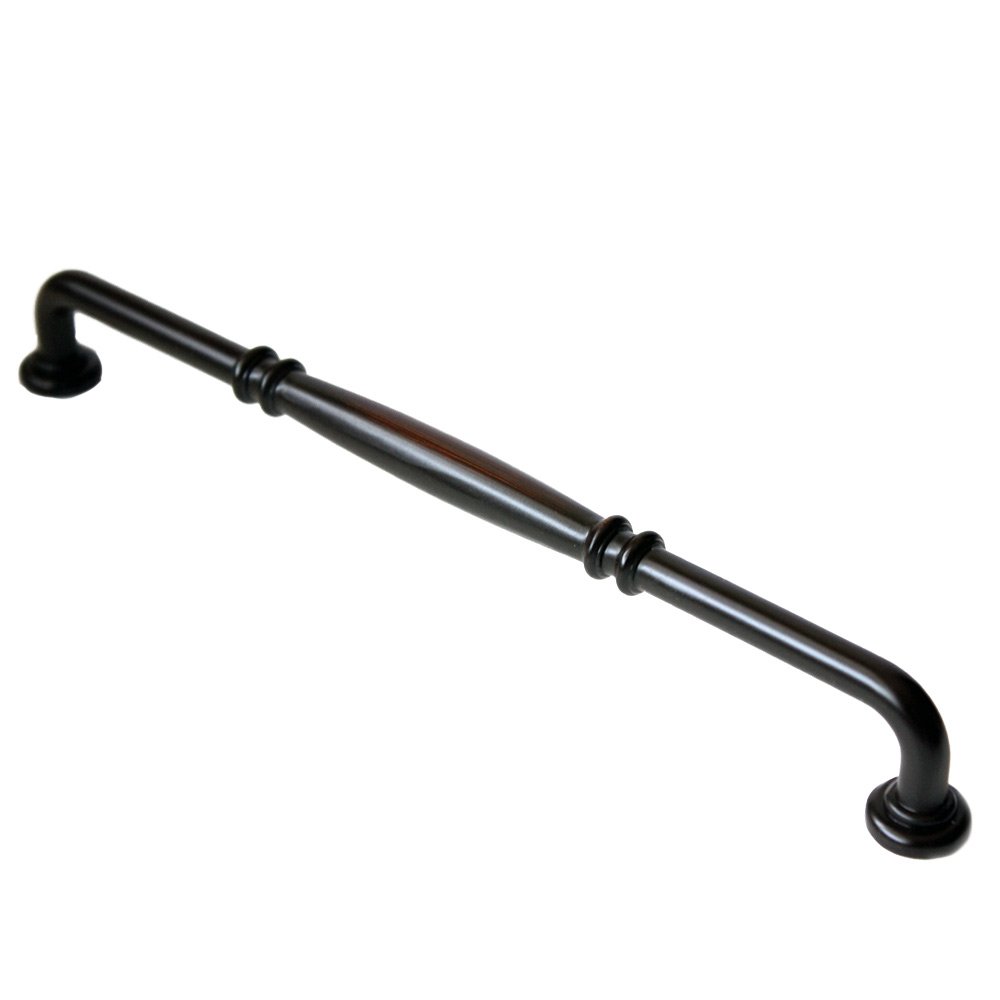 8" Centers Double Knuckle Pull in Oil Rubbed Bronze