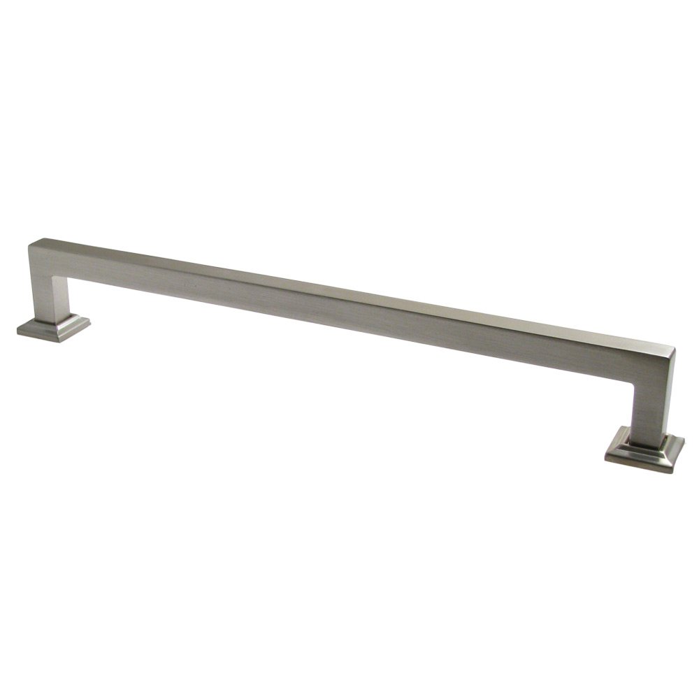 11" Centers Squared Modern Handle in Satin Nickel