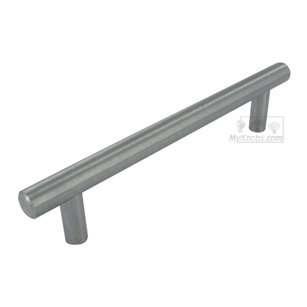 5" Centers European Bar Pull in Stainless Steel