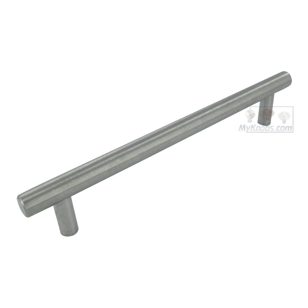 6 5/16" Centers European Bar Pull in Stainless Steel