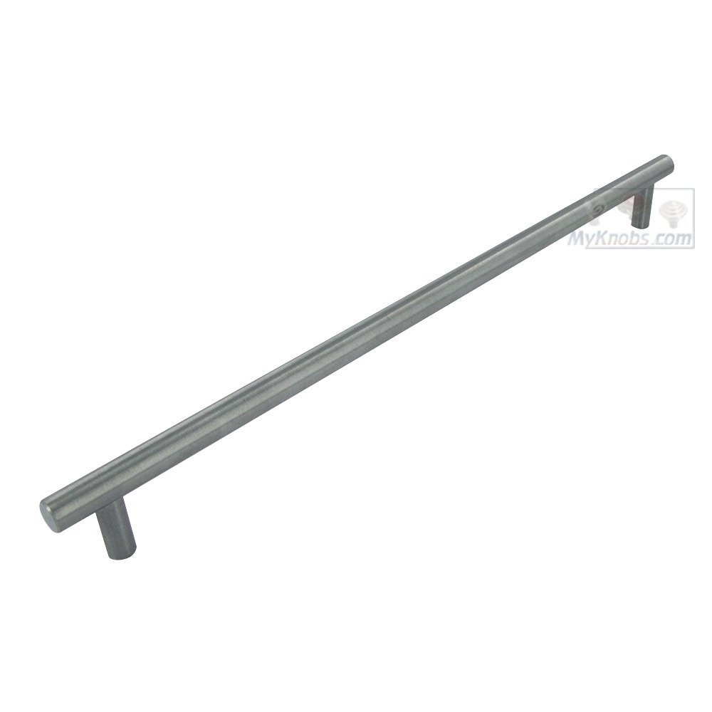 12 5/8" Centers European Bar Pull in Stainless Steel