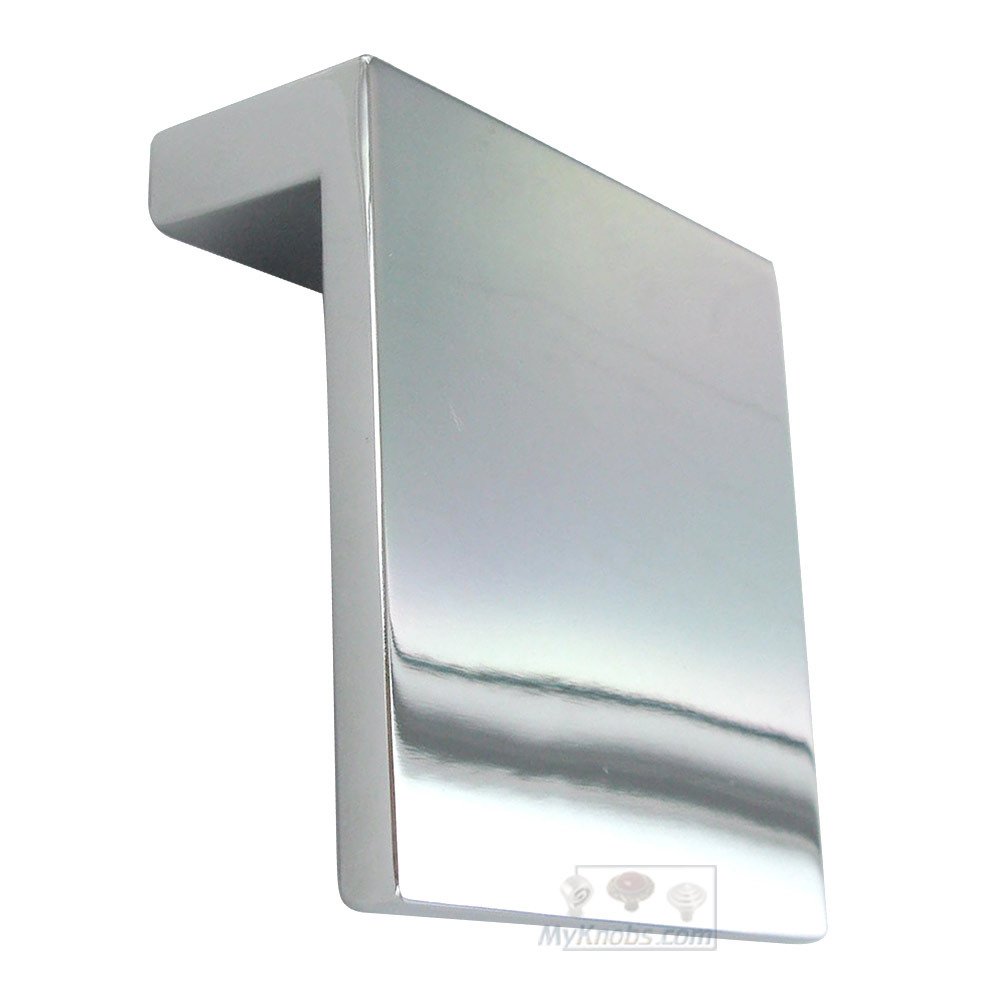 2 1/2" Centers Square Pull in Polished Chrome