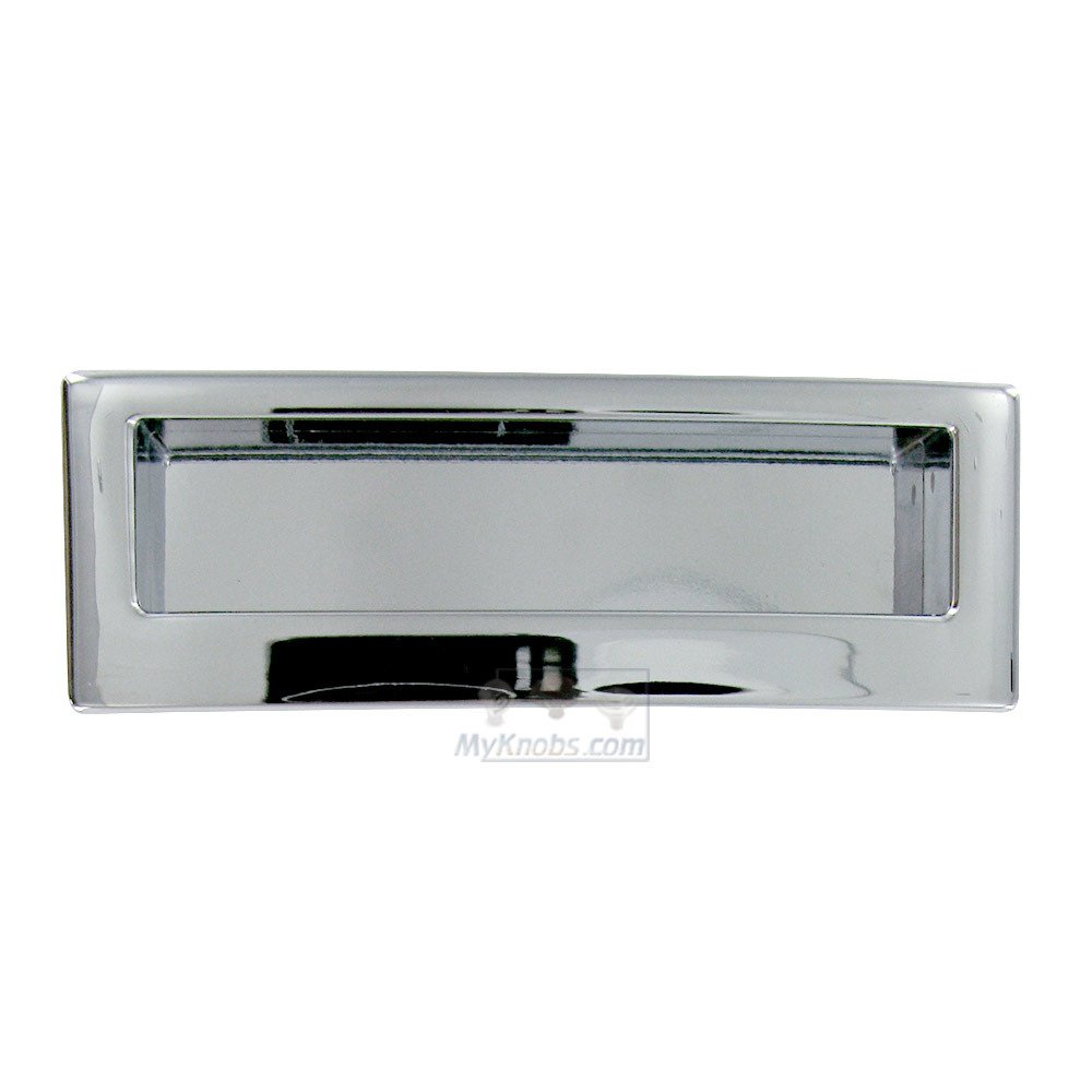 3 3/4" Centers Recessed Pull in Polished Chrome