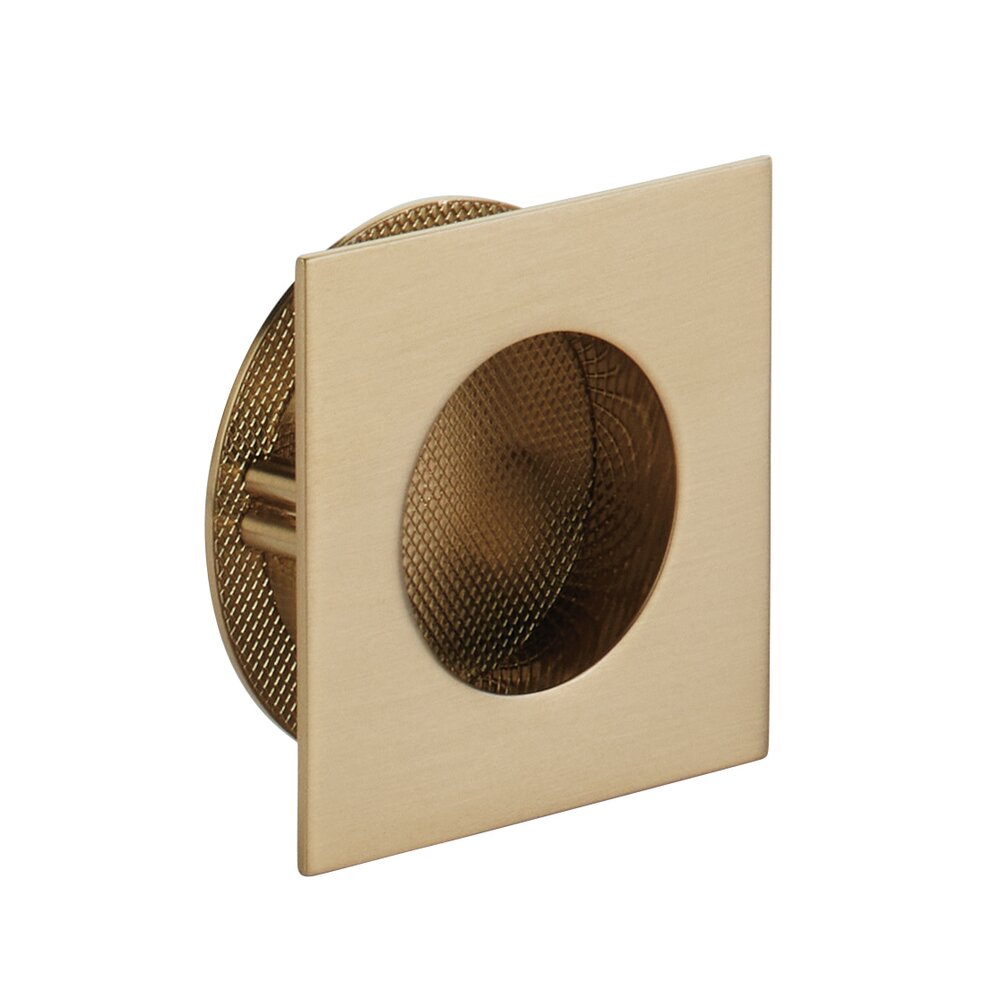 3" Long Recessed Pull in Signature Satin Brass