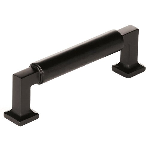 3-1/2" Centers Cabinet Pull in Matte Black