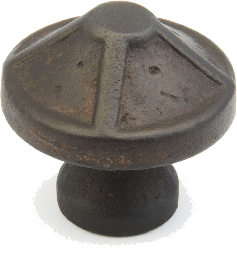 1 3/8" Round Knob in Dark Bronze