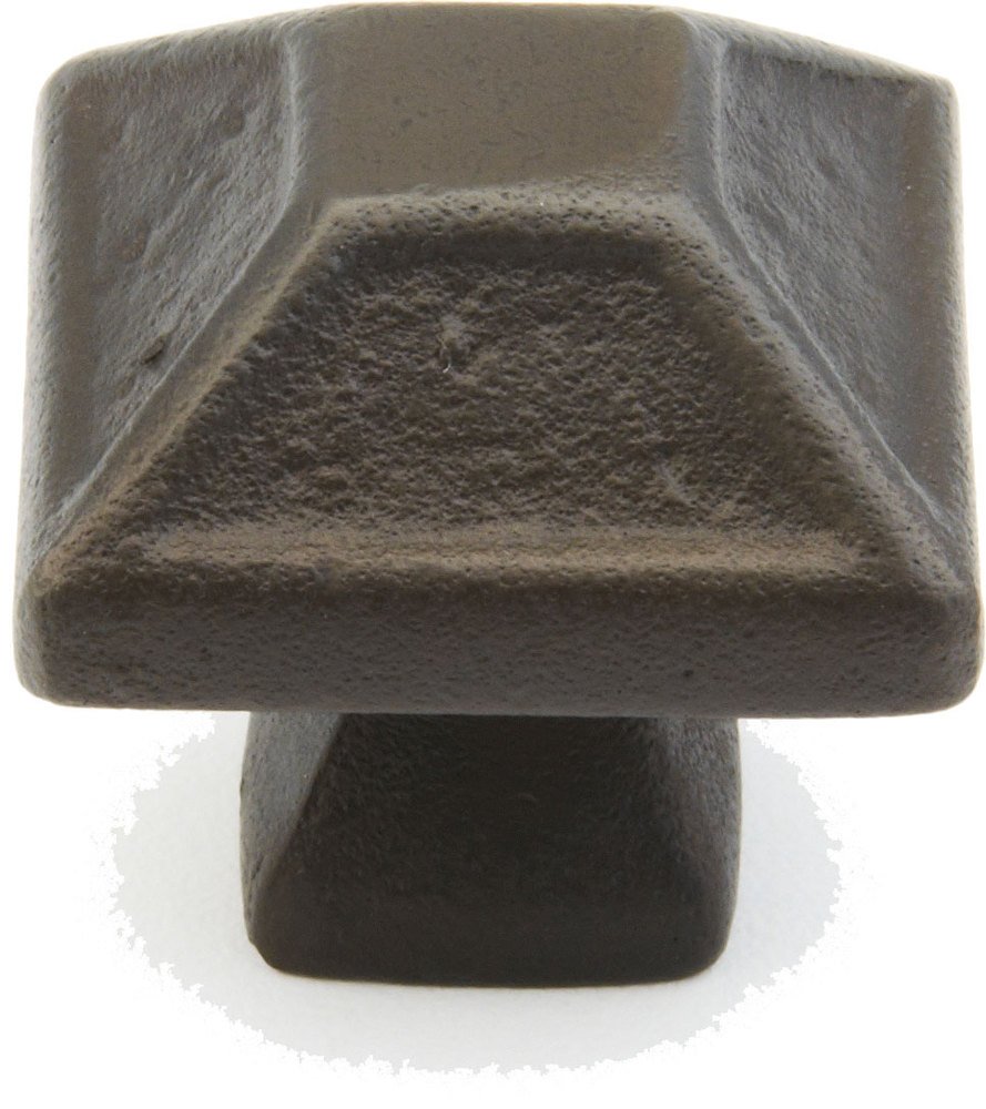 1 5/16" Square Knob in Dark Bronze